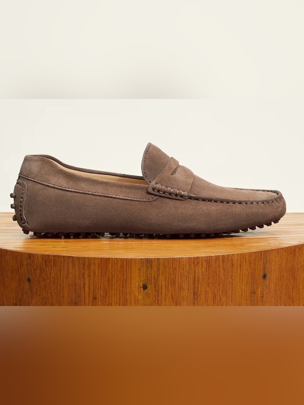 Jack Erwin Taupe Suede Loafers . Nwot. Size 9 — image 2 of 8